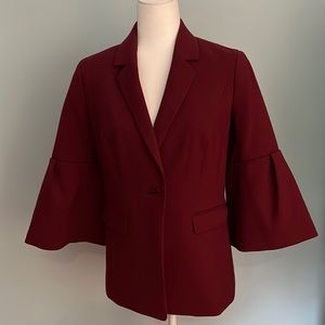 Beautiful burgundy blazer size Medium